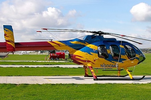 麦道md600直升机 安全实用的多用途直升机
